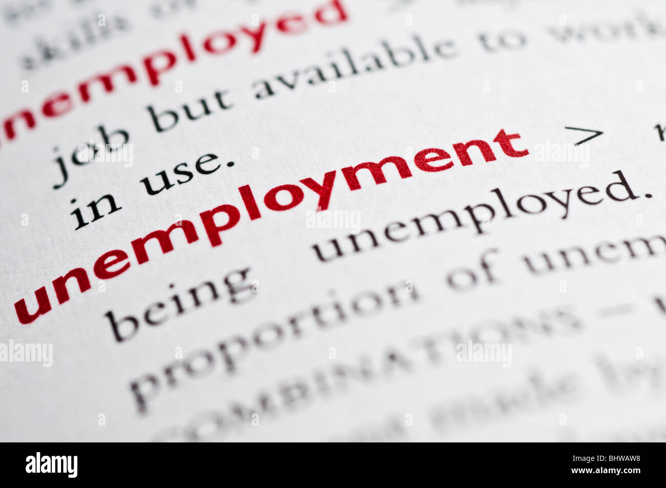 Unemployment hires stock photography and images Alamy