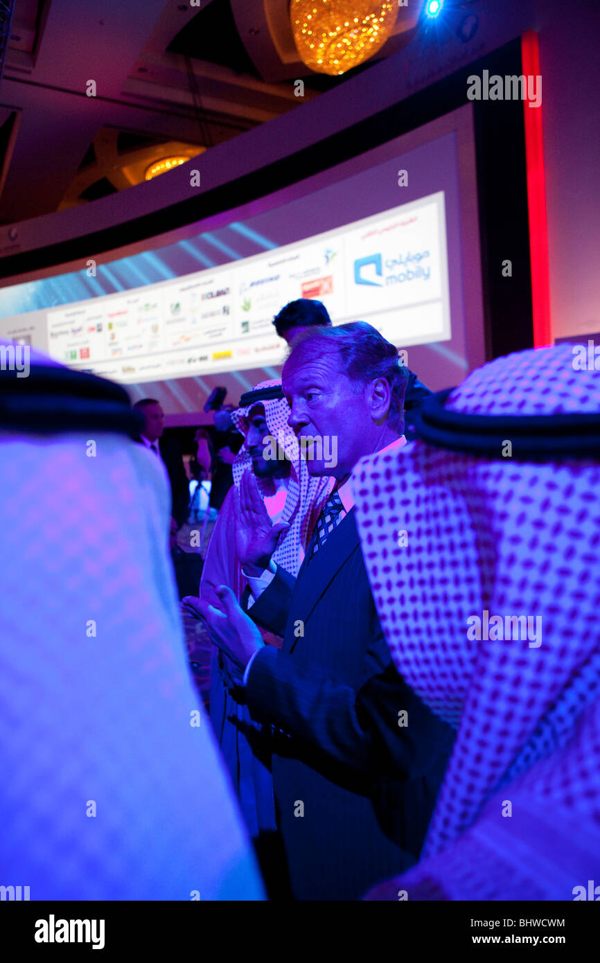 Riyadh Saudi Arabia kingdom conference business Stock Photo