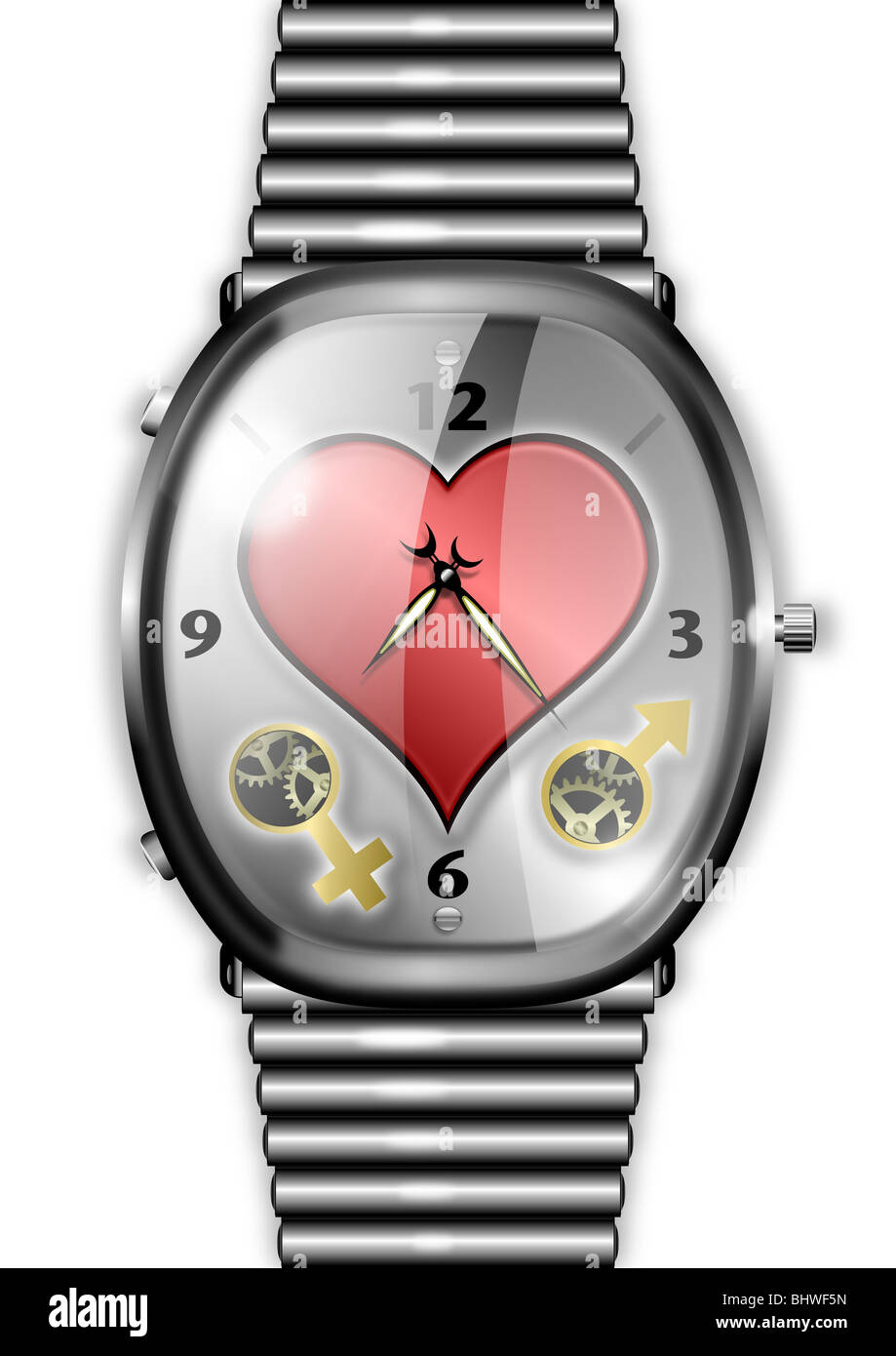 Time with love Cut Out Stock Images & Pictures - Alamy