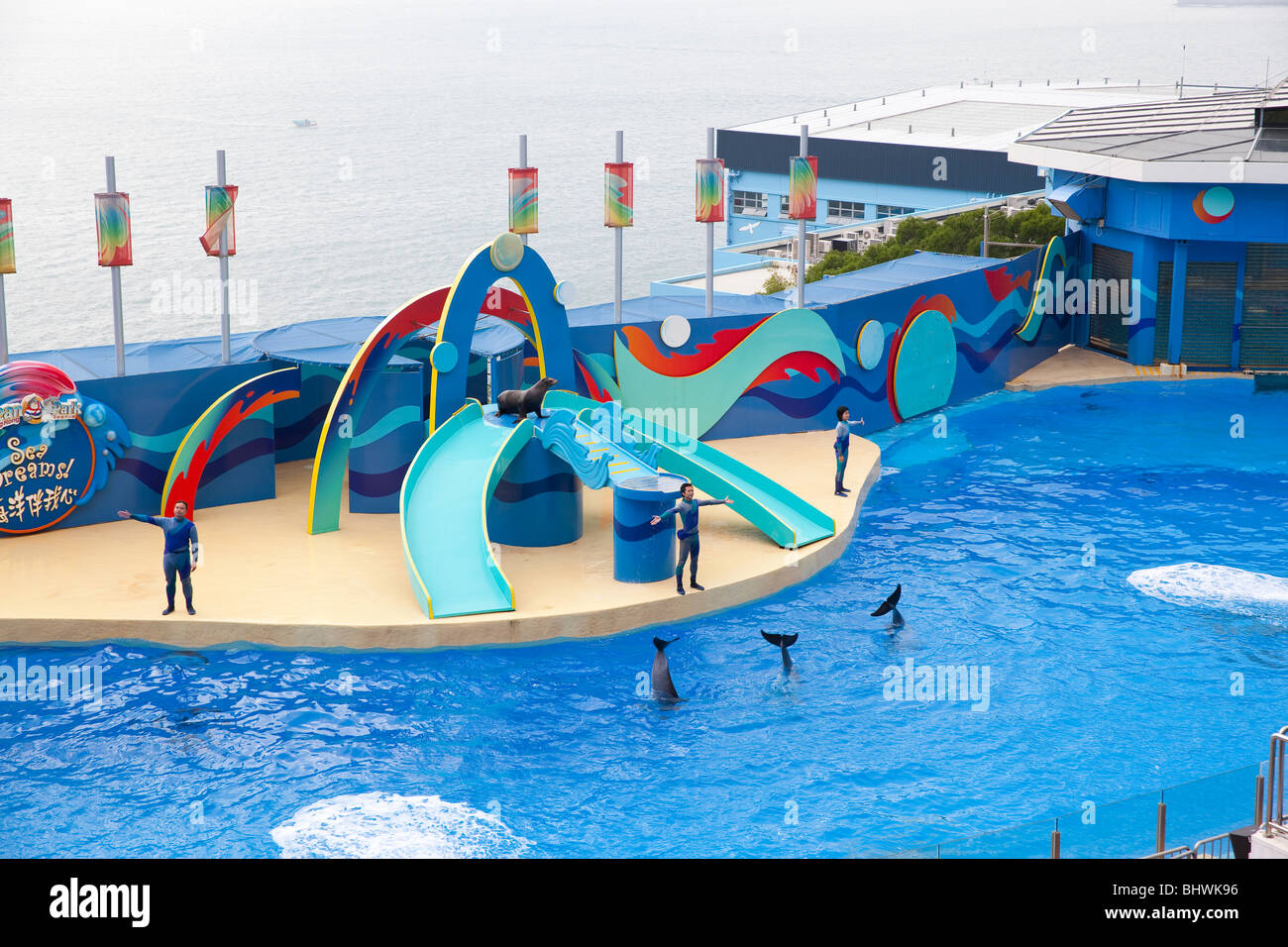 hong kong ocean park Stock Photo - Alamy