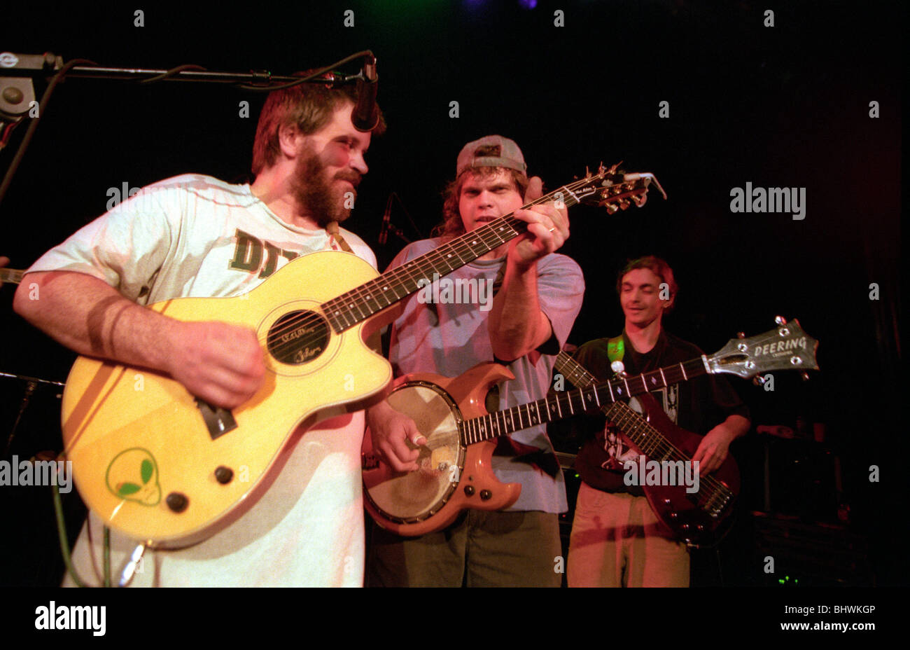Leftover Salmon, jam band Boulder, Colorado perform blend bluegrass