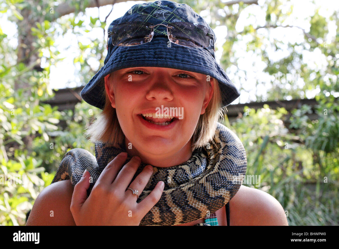 Snake neck happy hi-res stock photography and images - Alamy