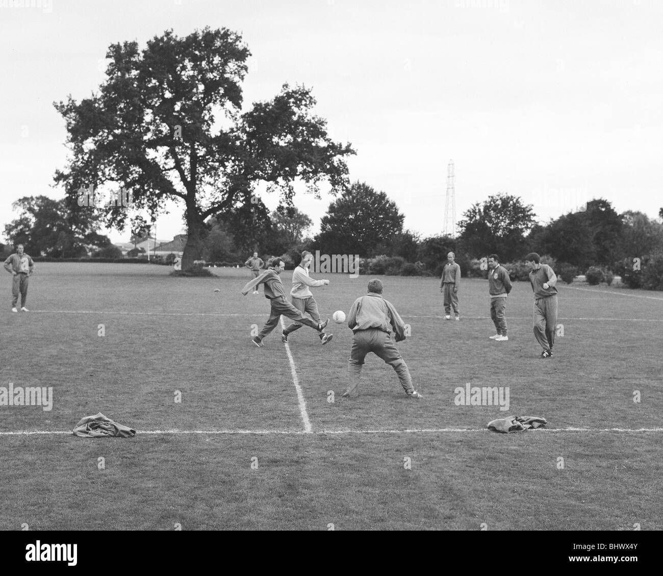 Sport football 1960s training hires stock photography and images Alamy
