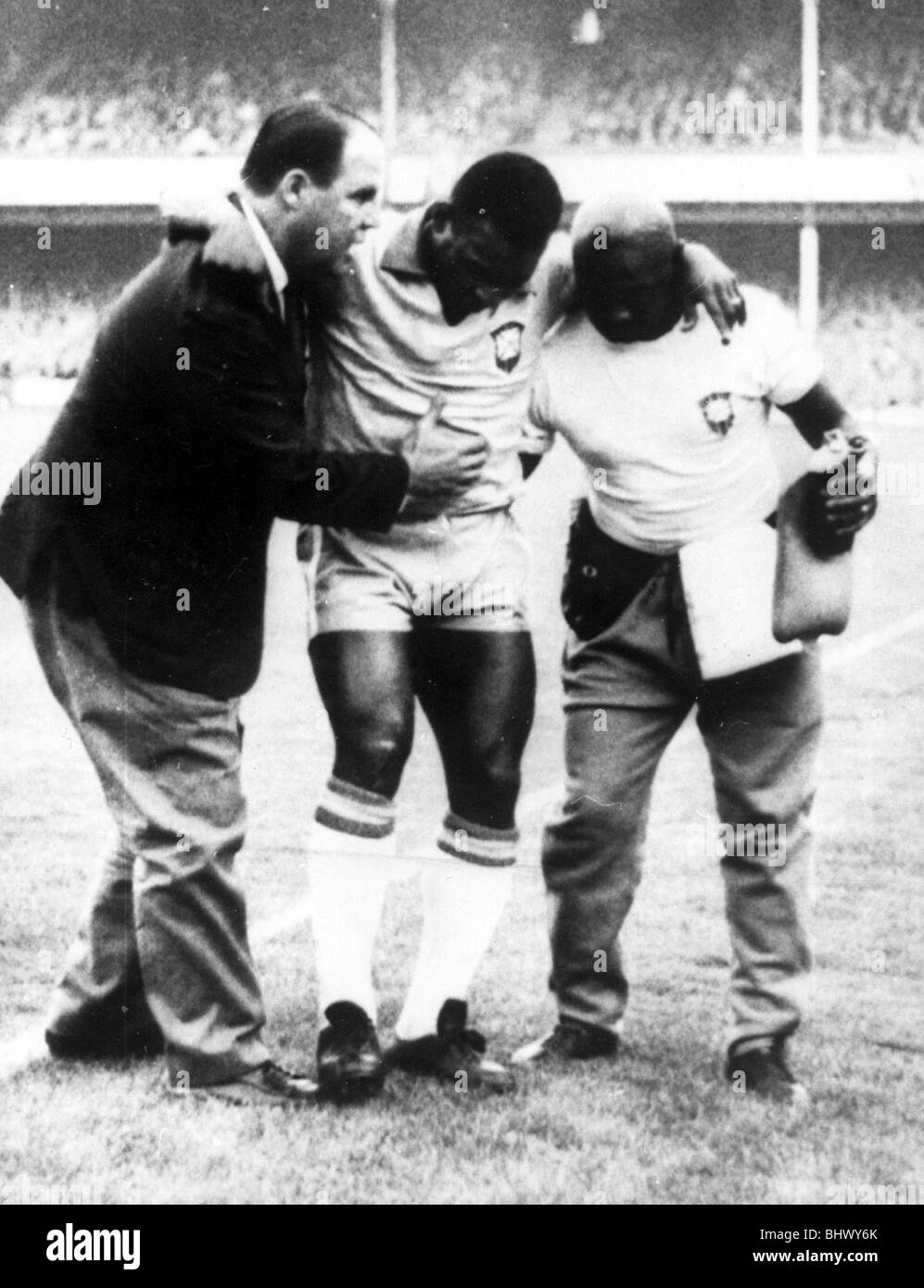 Pele Injured During 1966 World Cup Poster