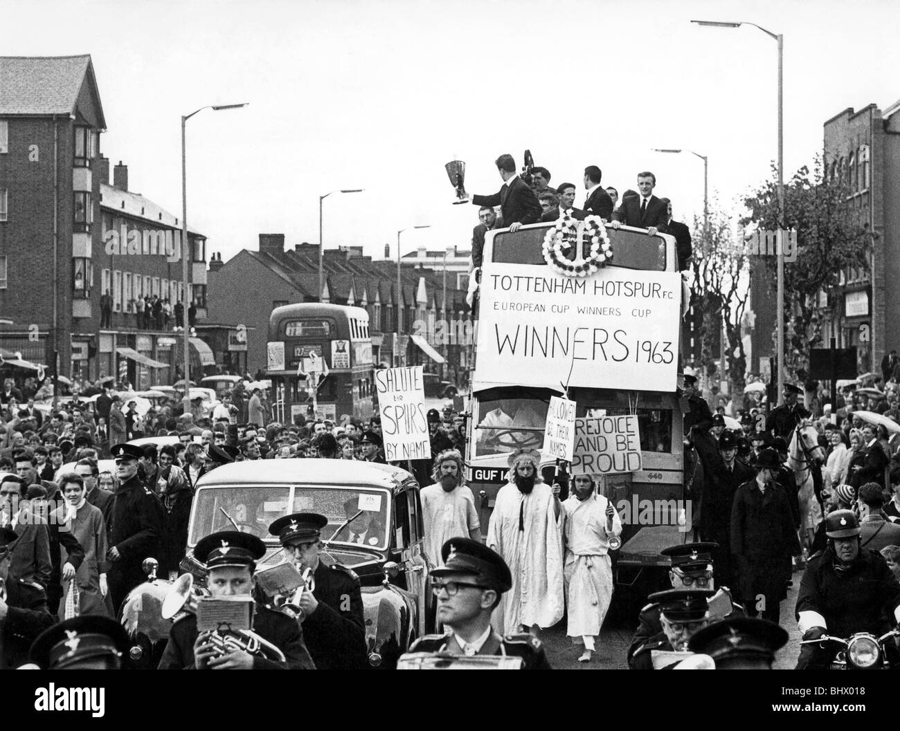 The european cup winners cup was on view to 150 hires stock