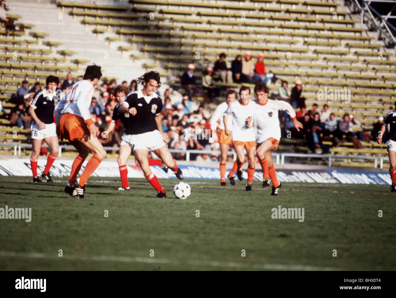 Football World Cup 1978 Scotland 3 Holland 2 in Mendoza Joe Jordan of