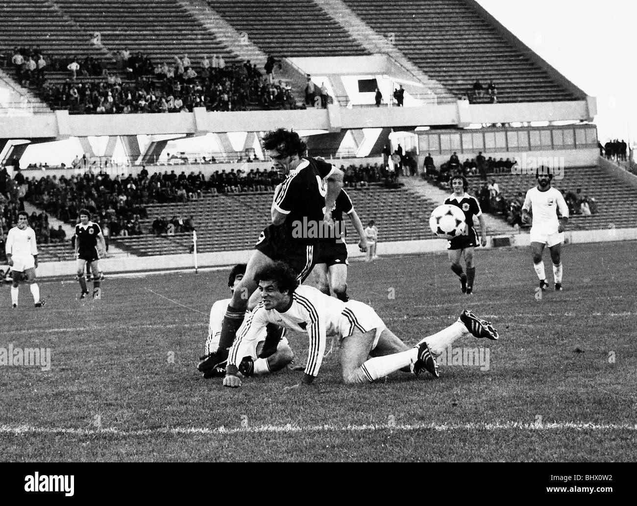 Football World Cup 1978 Scotland 1 Iran 1 in Cordoba Joe Jordan