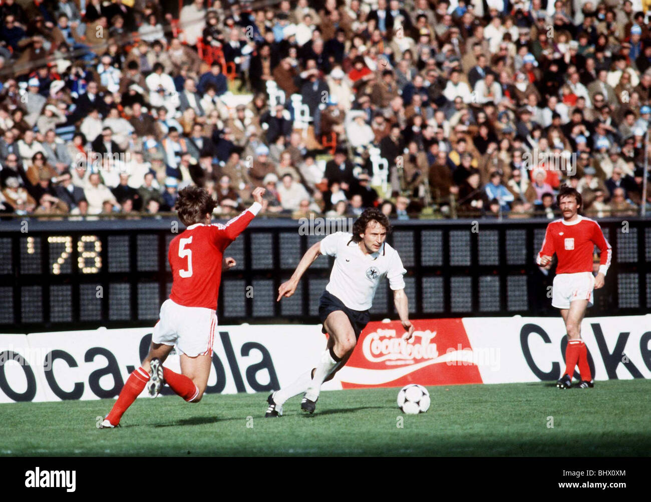 West Germany V Poland World Cup 1978 Football Stock Photo Alamy