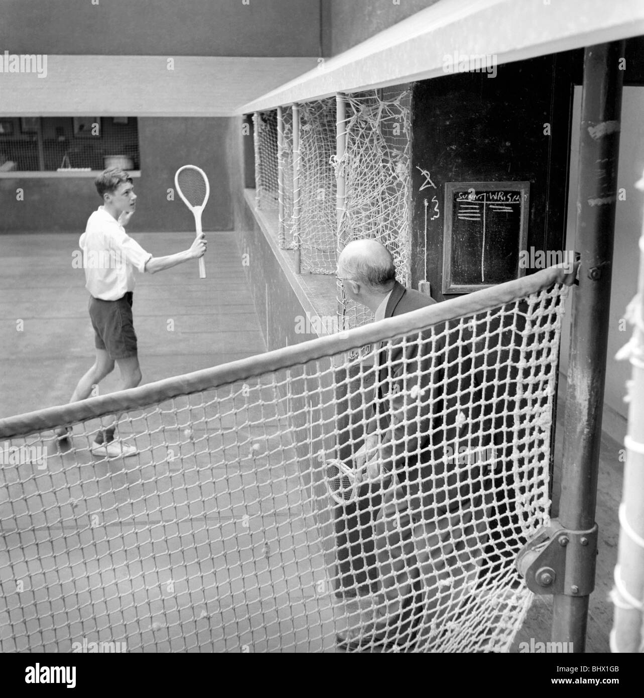 Sport Real Tennis Before Wimbledon and during the reign of