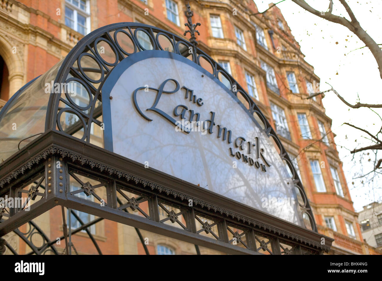 The Landmark Hotel, Marylebone Road, London, England, UK, Europe Stock Photo