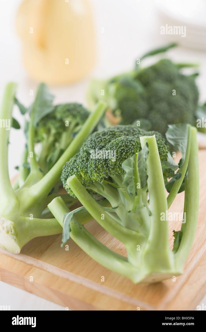 Broccoli is healthy hi-res stock photography and images - Alamy