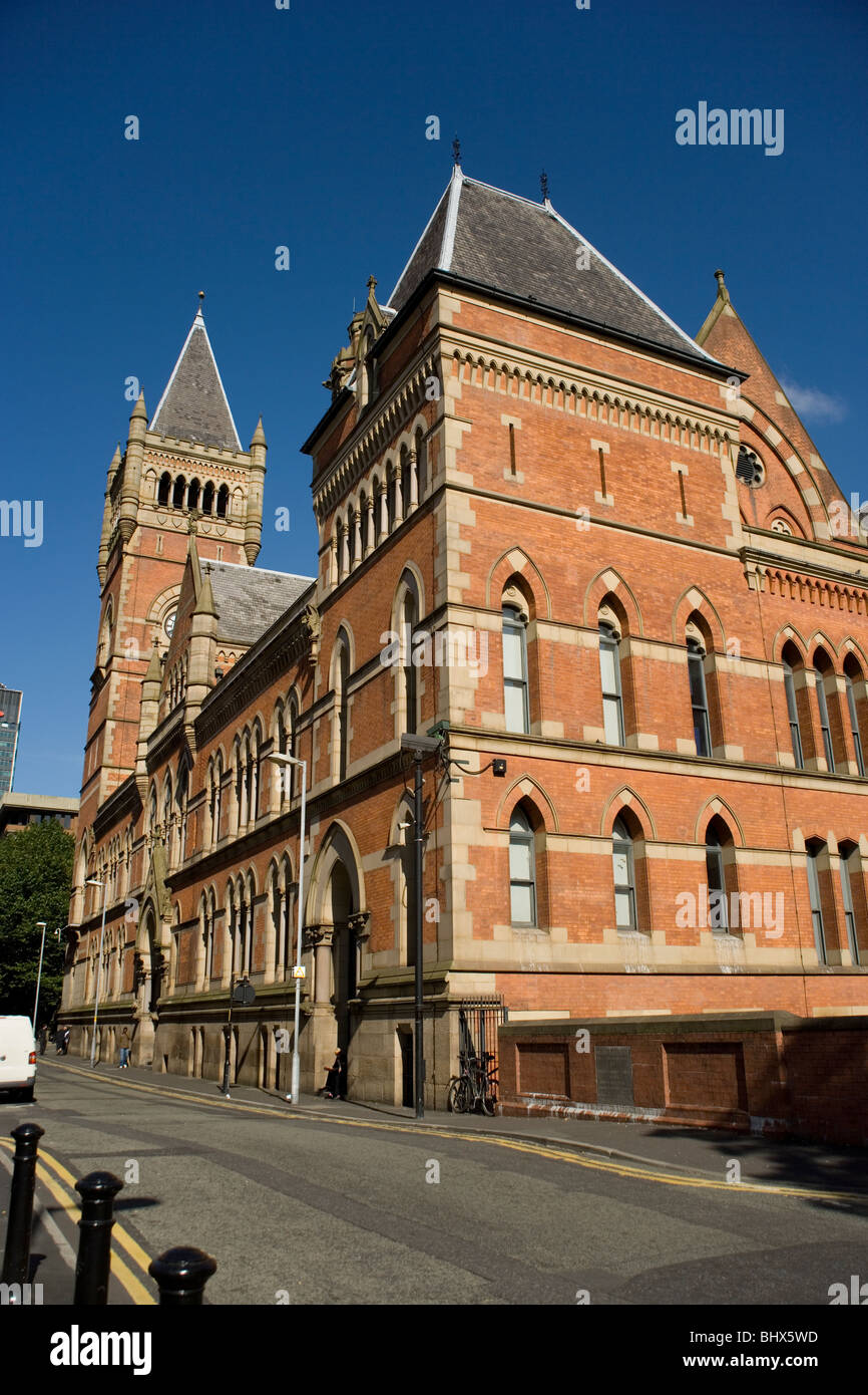 Manchester Crown Court on Minshull Street in Manchester Stock Photo