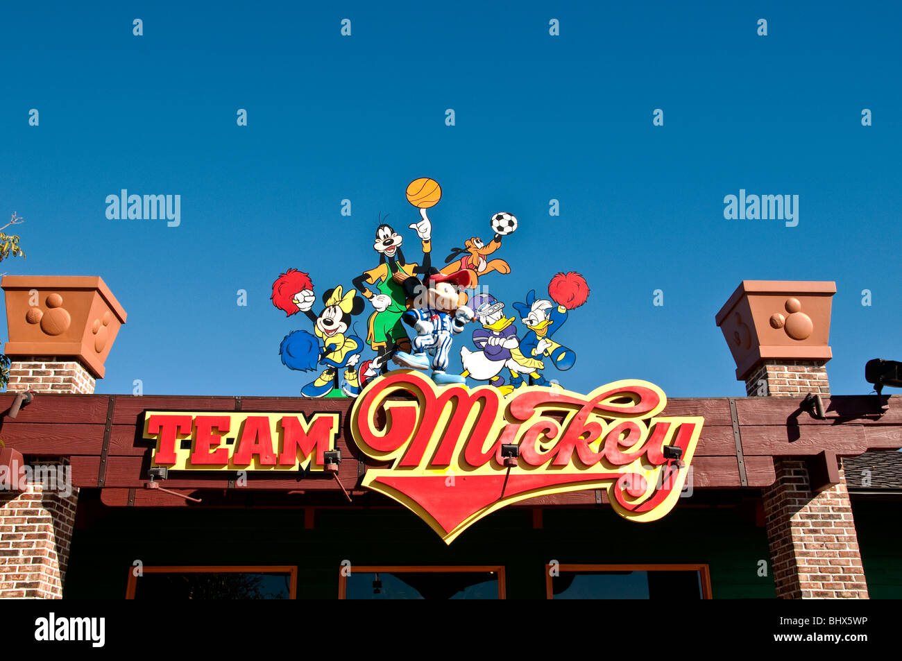 Downtown Disney Orlando FL Florida Team Mickey Store souvenirs and