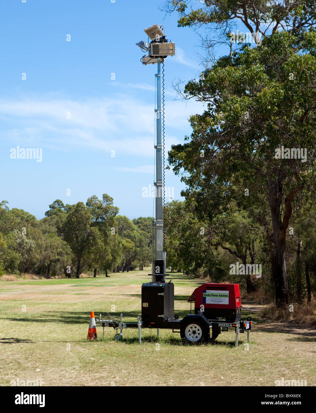 Genie 116 In X 59 102 45 Gal Diesel Light Tower Trailer With Portable