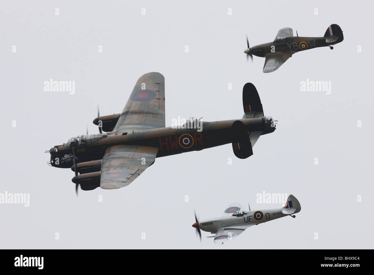 BBMF, battle of Britain Memorial Flight Stock Photo
