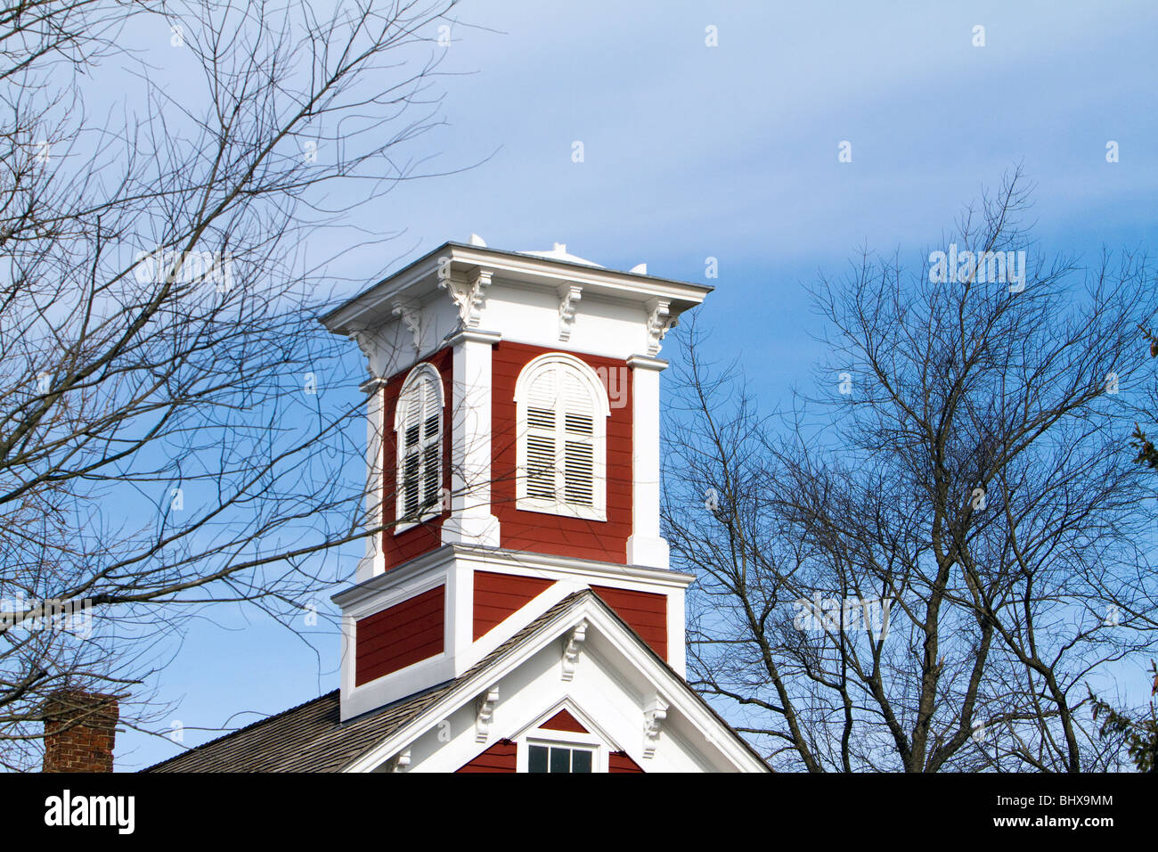 Little red schoolhouse hi-res stock photography and images - Alamy