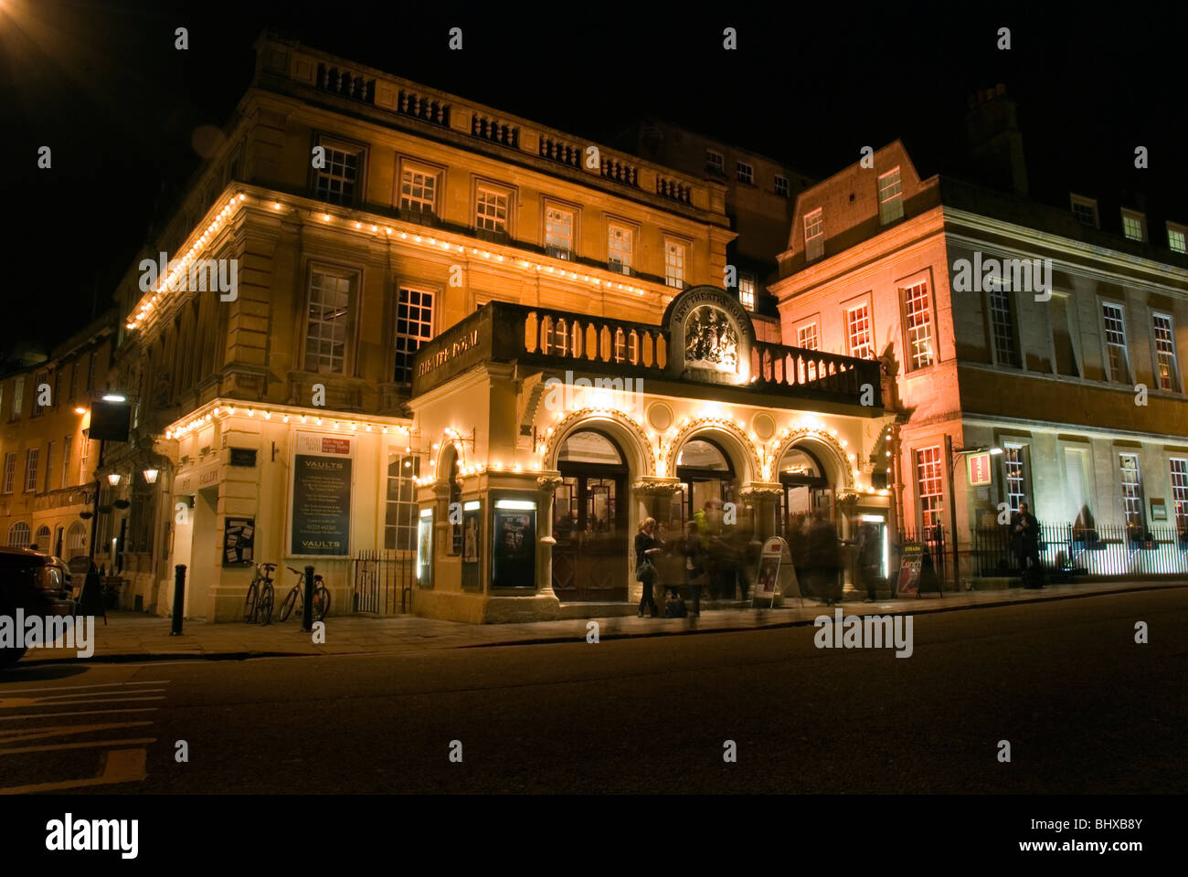 Theatre Royal Bath at evening time Stock Photo Alamy