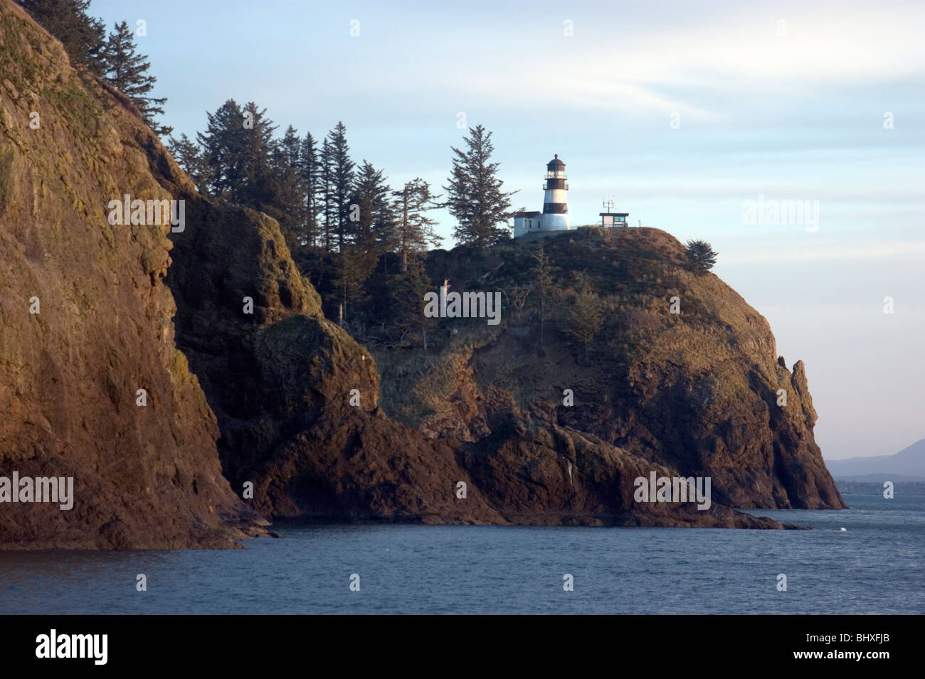 Vertical of Cape Disappointment State Park Lighthouse Coast Guard ...