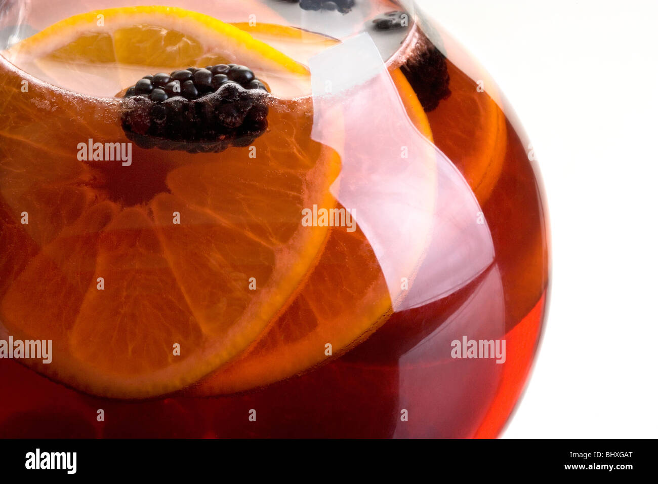 sangria wine cooler Stock Photo Alamy