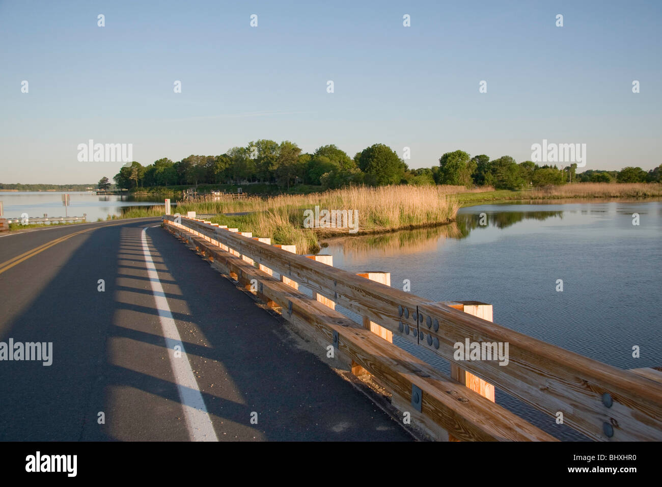 Hunting Creek Road Bridge in Choptank, Maryland Stock Photo Alamy