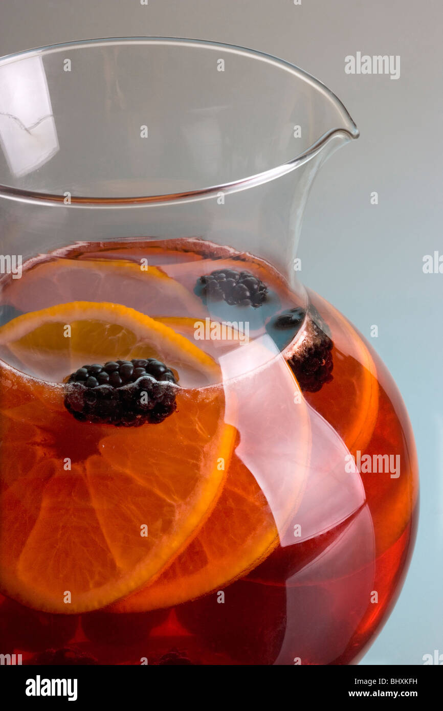 sangria wine cooler Stock Photo Alamy