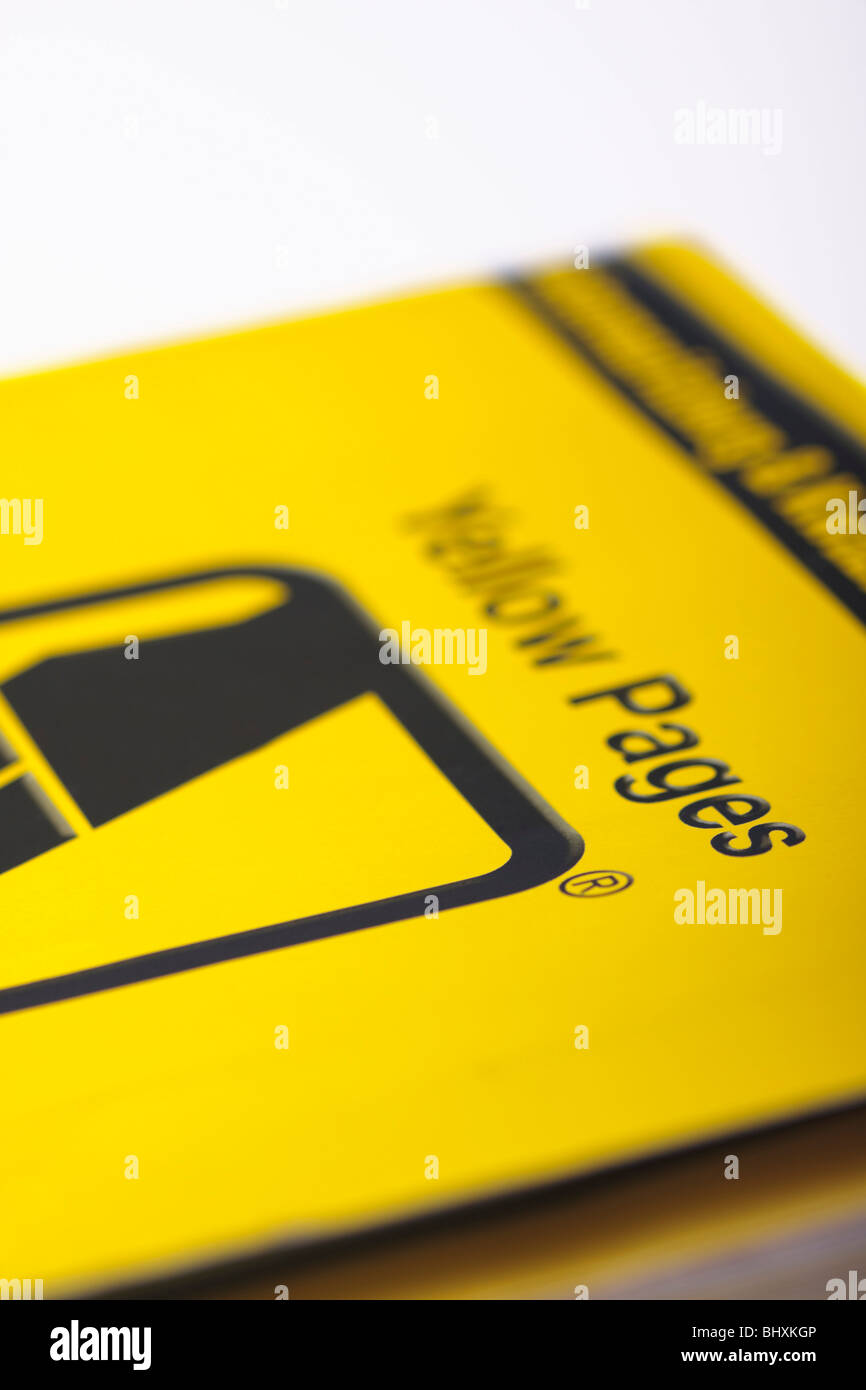 Yellow pages directory hires stock photography and images Alamy