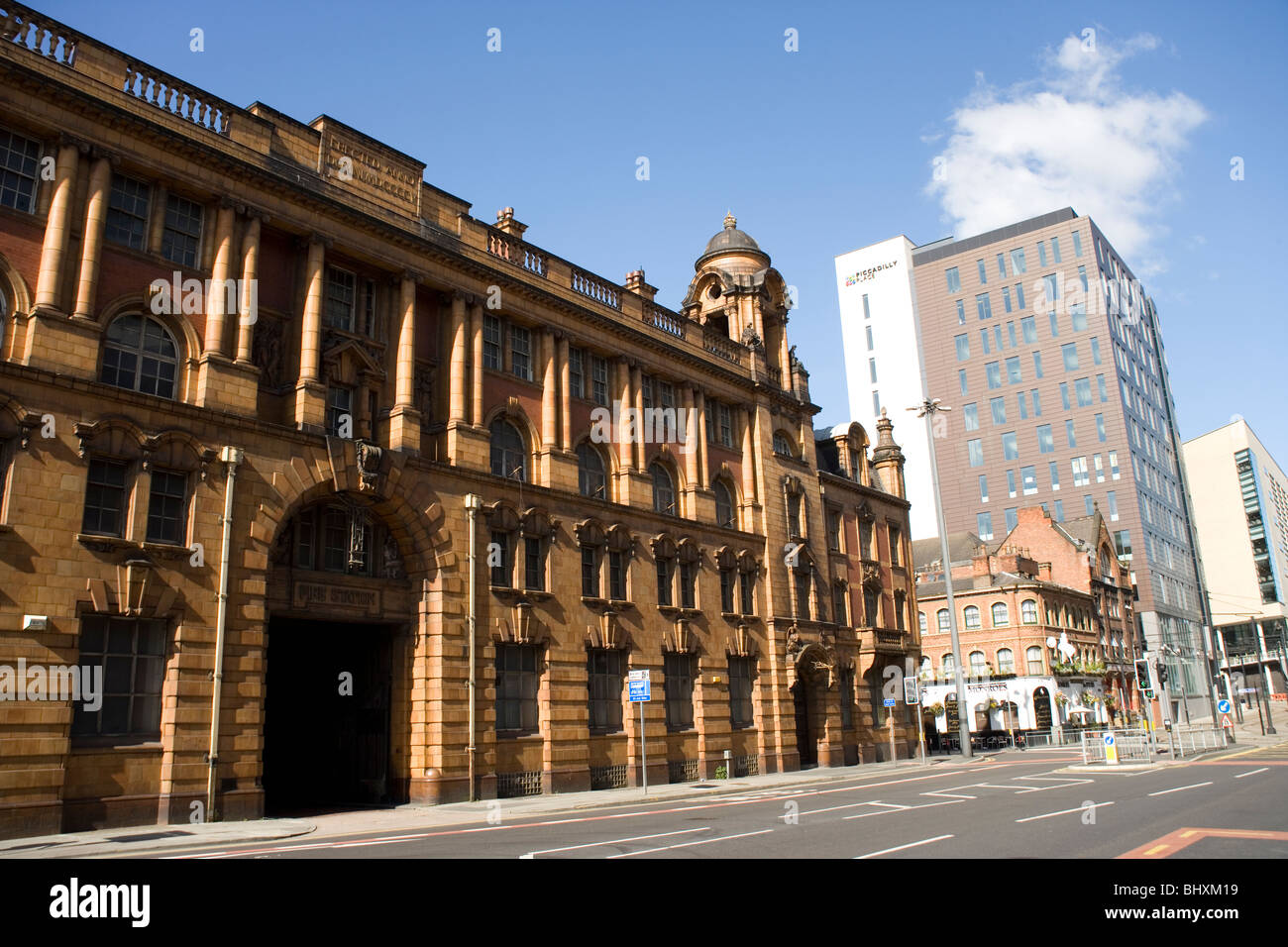 London Road Fire Station, Manchester Stock Photo