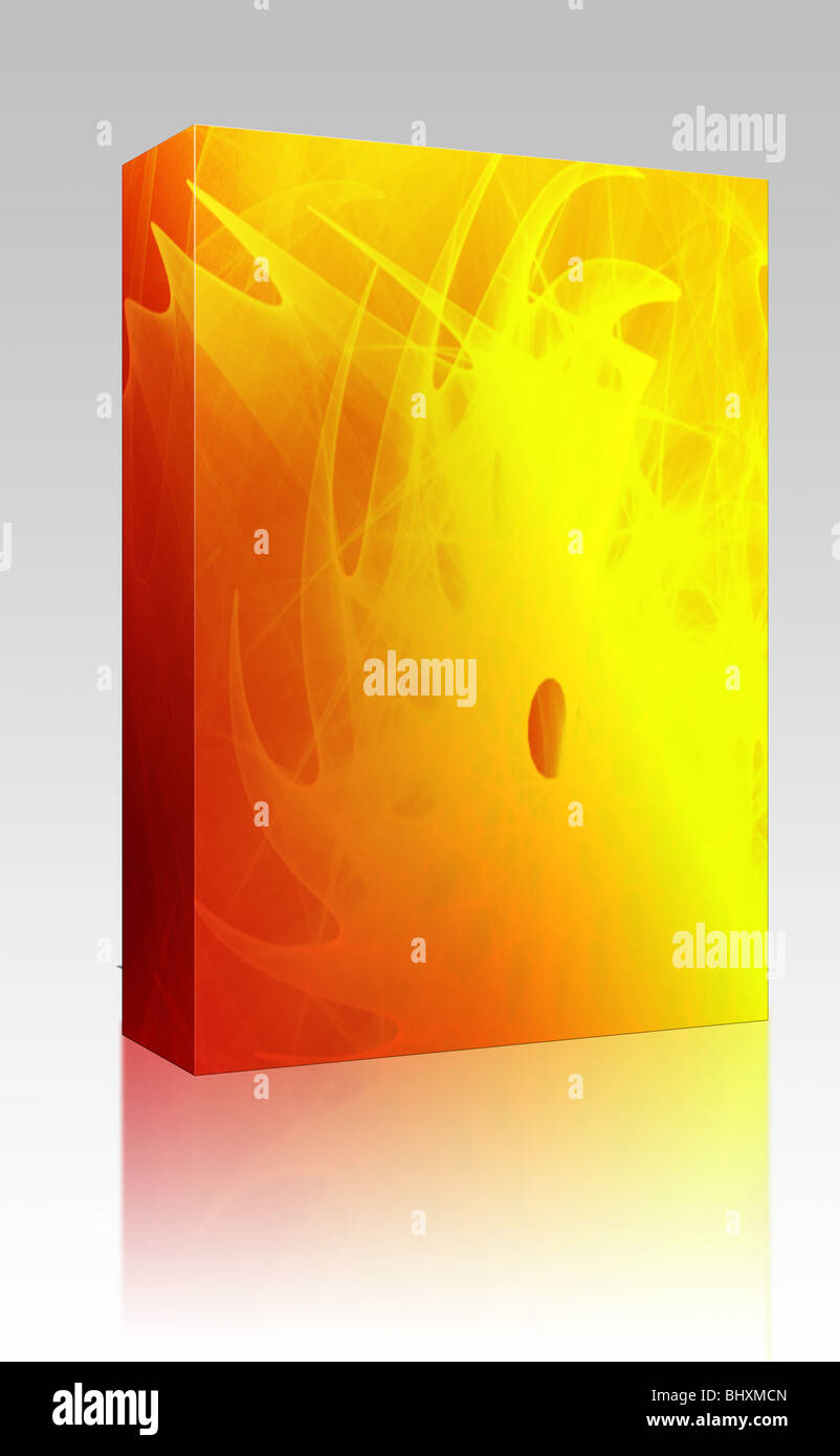 Software package box Abstract wallpaper illustration of wavy flowing ...