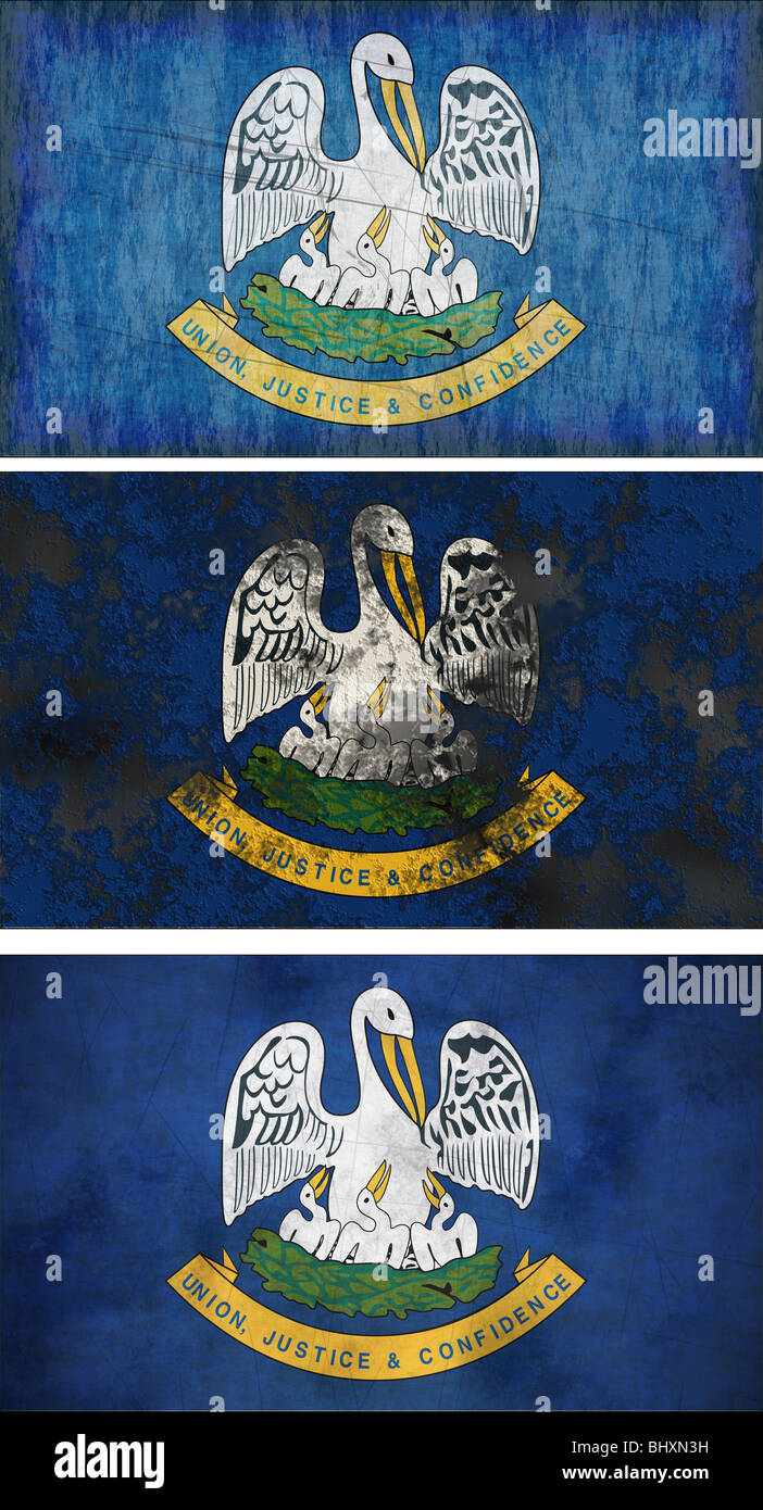 Great Image of the Flag of Louisiana Stock Photo Alamy