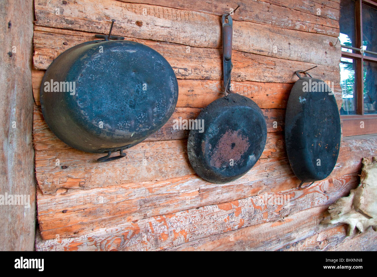 Frying Pans Stock Photo