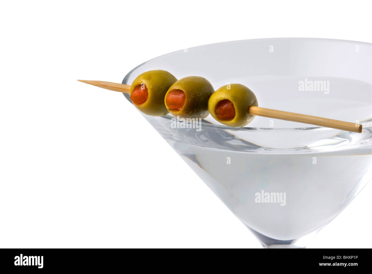Straight up Martini Stock Photo Alamy