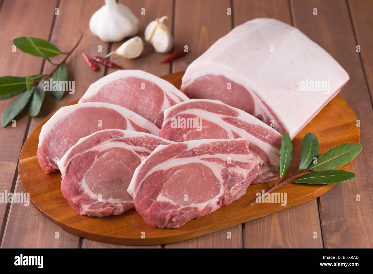 Pork Loin Stock Photo