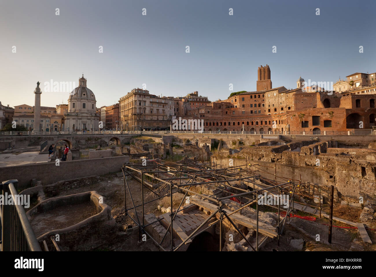 Trajan's  Forum Stock Photo