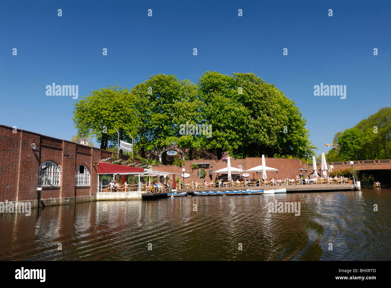Alster terraces hi-res stock photography and images - Alamy