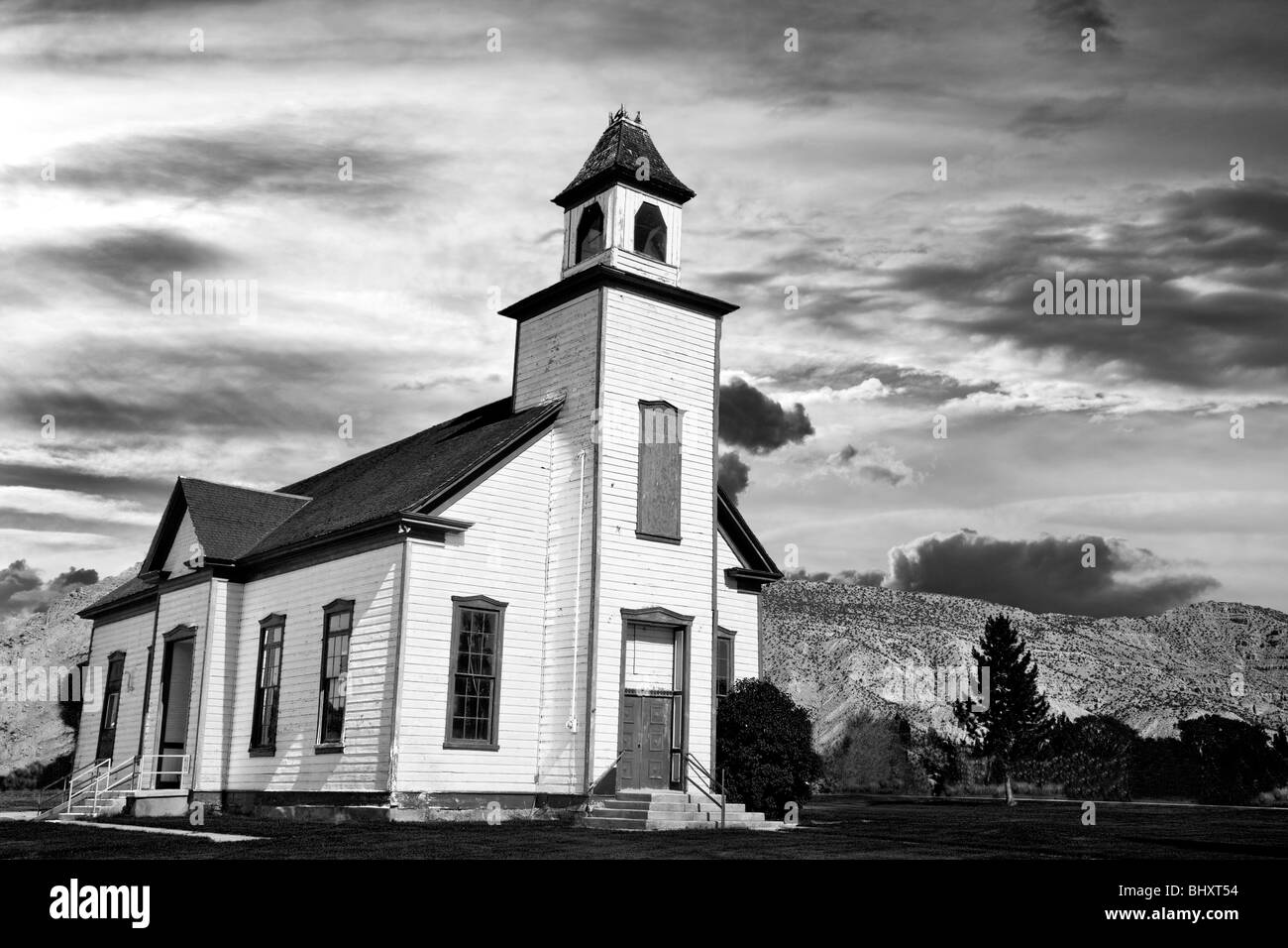 Religion religious church chapel Black and White Stock Photos & Images ...