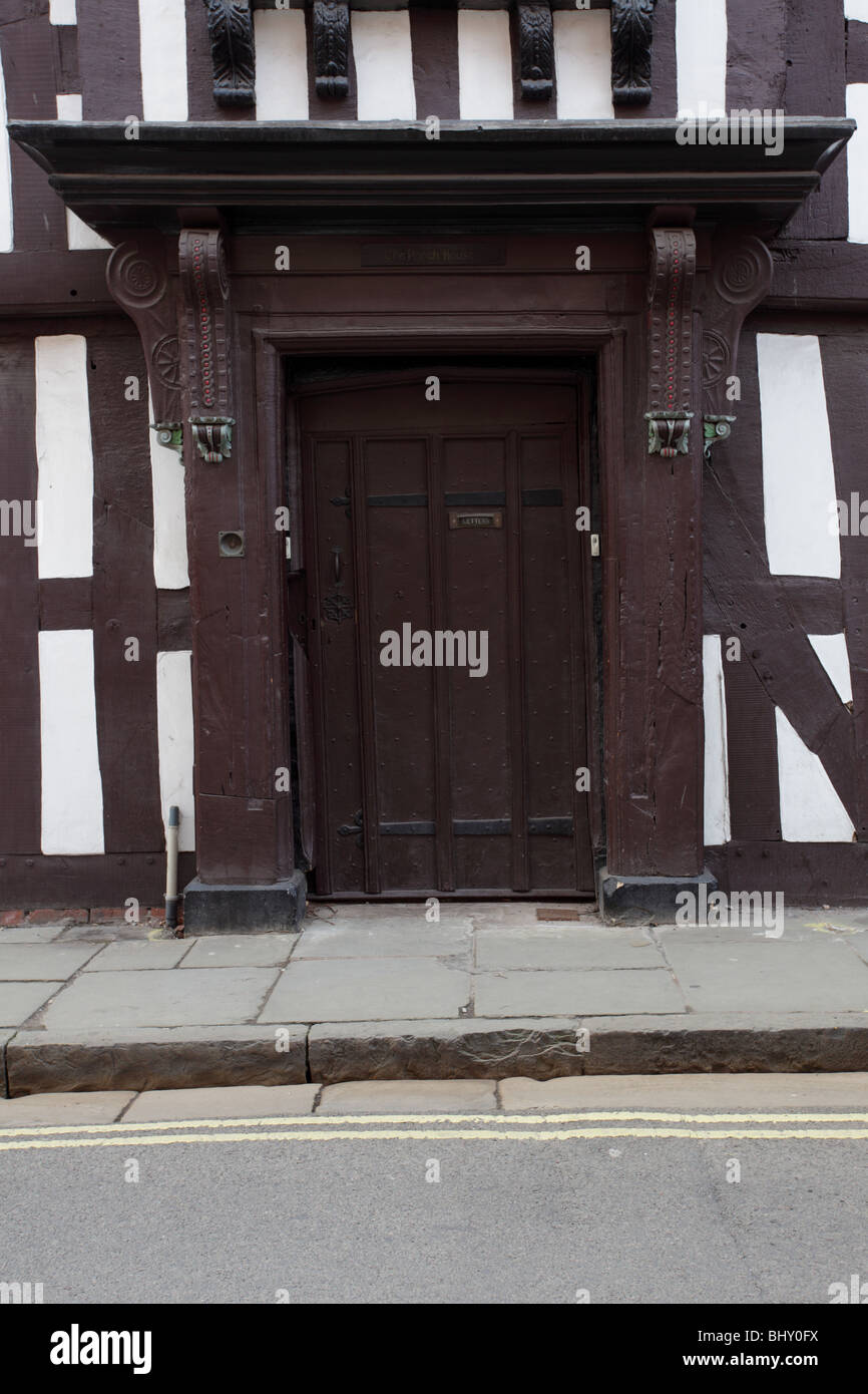 Period architecture, Swan House in Swan Hill, Shrewsbury, England Stock