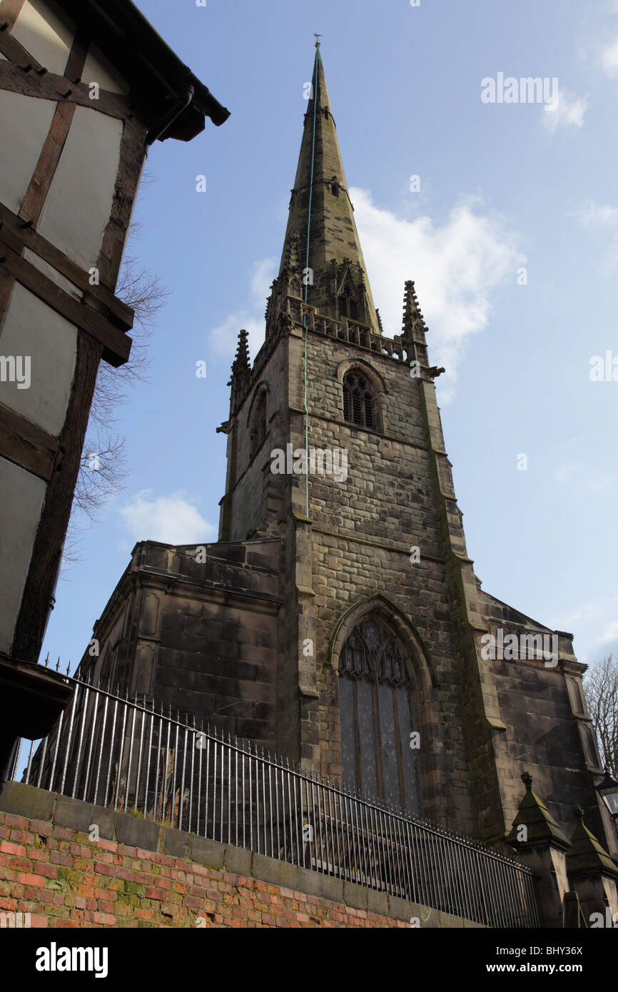 One of (7) images in this set related to St Alkmund's Church in