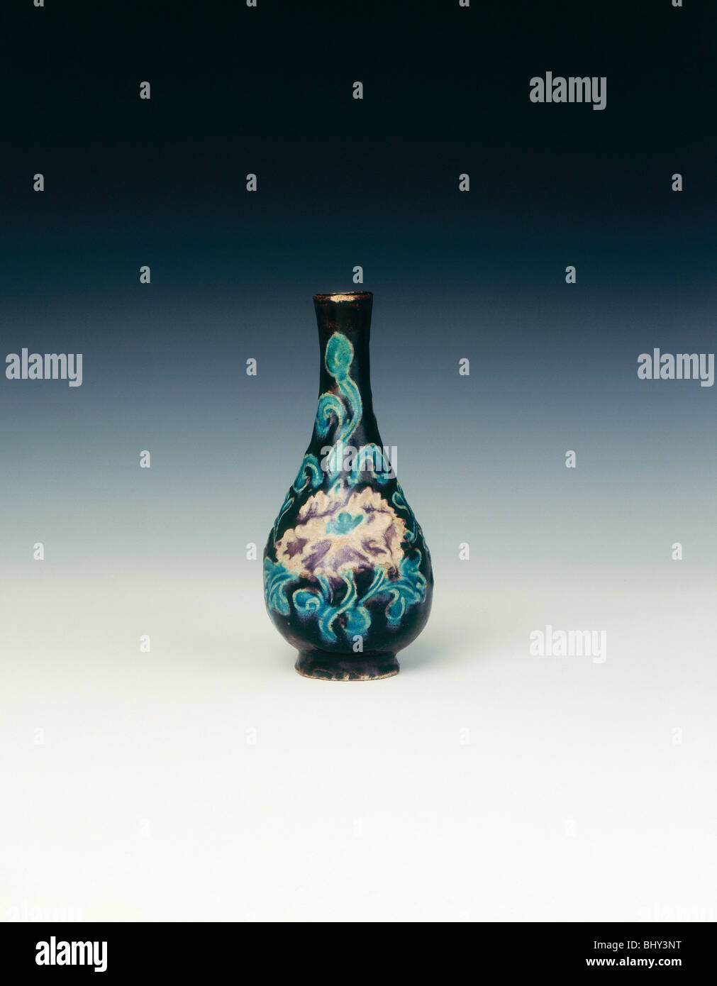 Fahua vase, Ming dynasty, China, c1500. Artist: Unknown Stock Photo