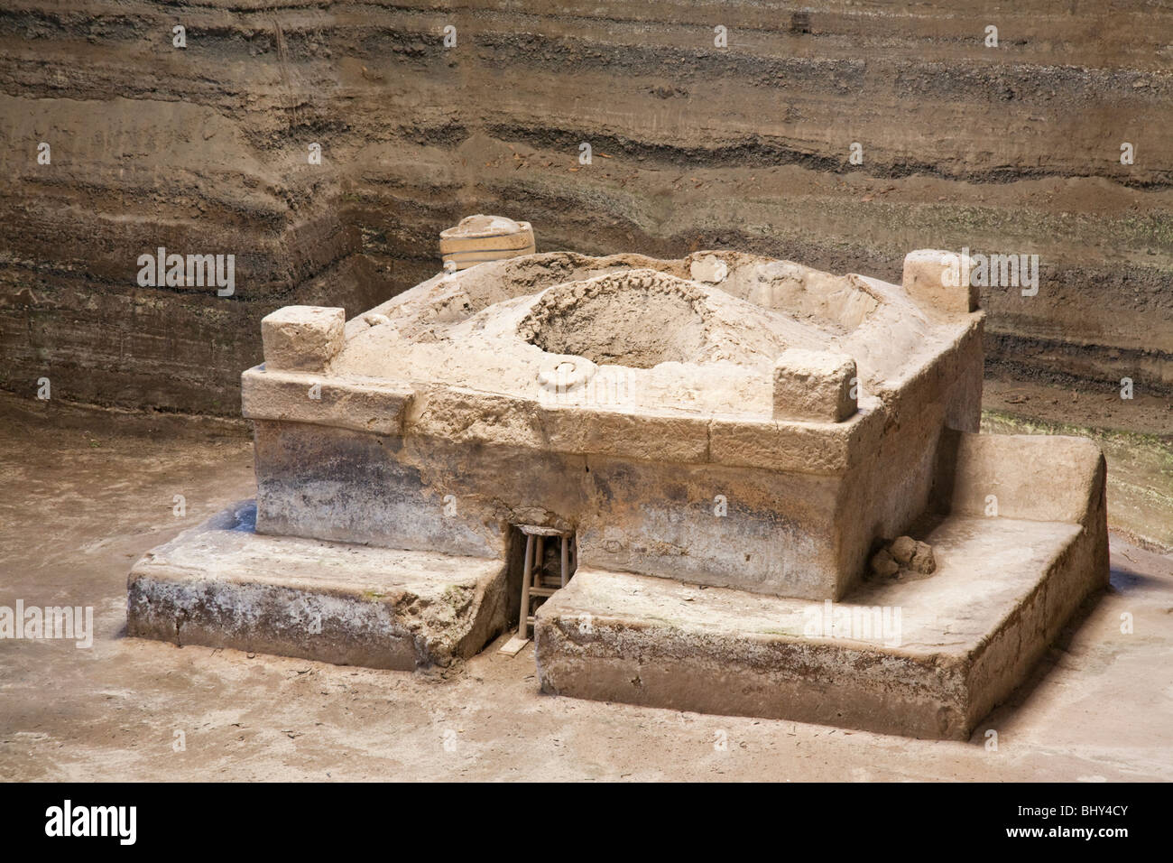 Joya De Ceren Maya Mayan Ruins San El Salvador Stock Photo Alamy