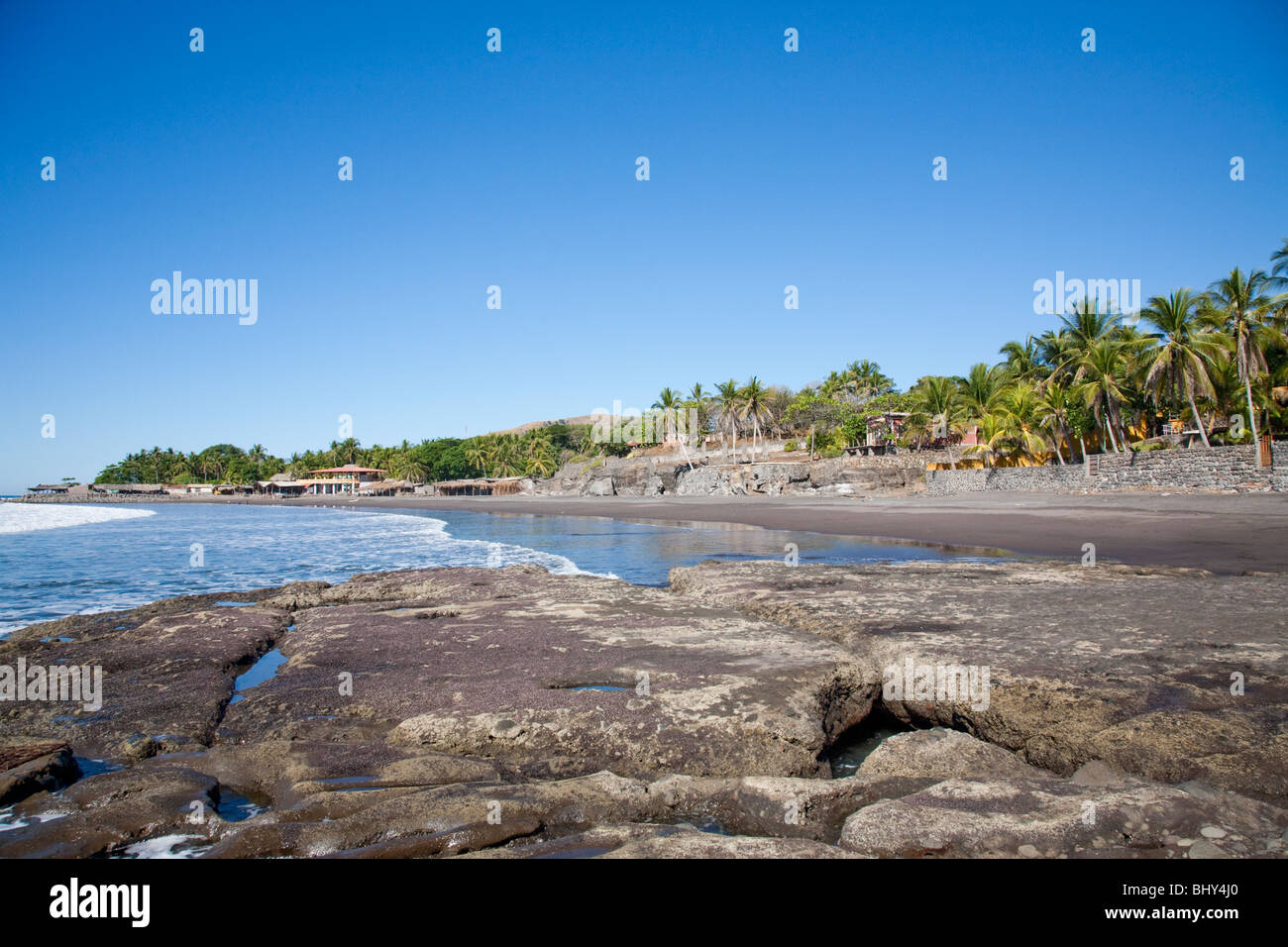 Playa El Zonte, El Salvador Stock Photo - Alamy