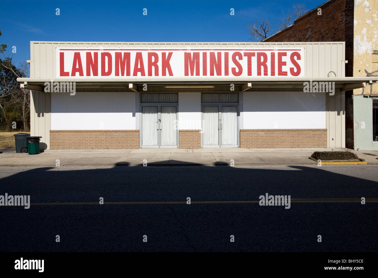 Landmark Ministries, Jeanerette, Louisiana Stock Photo