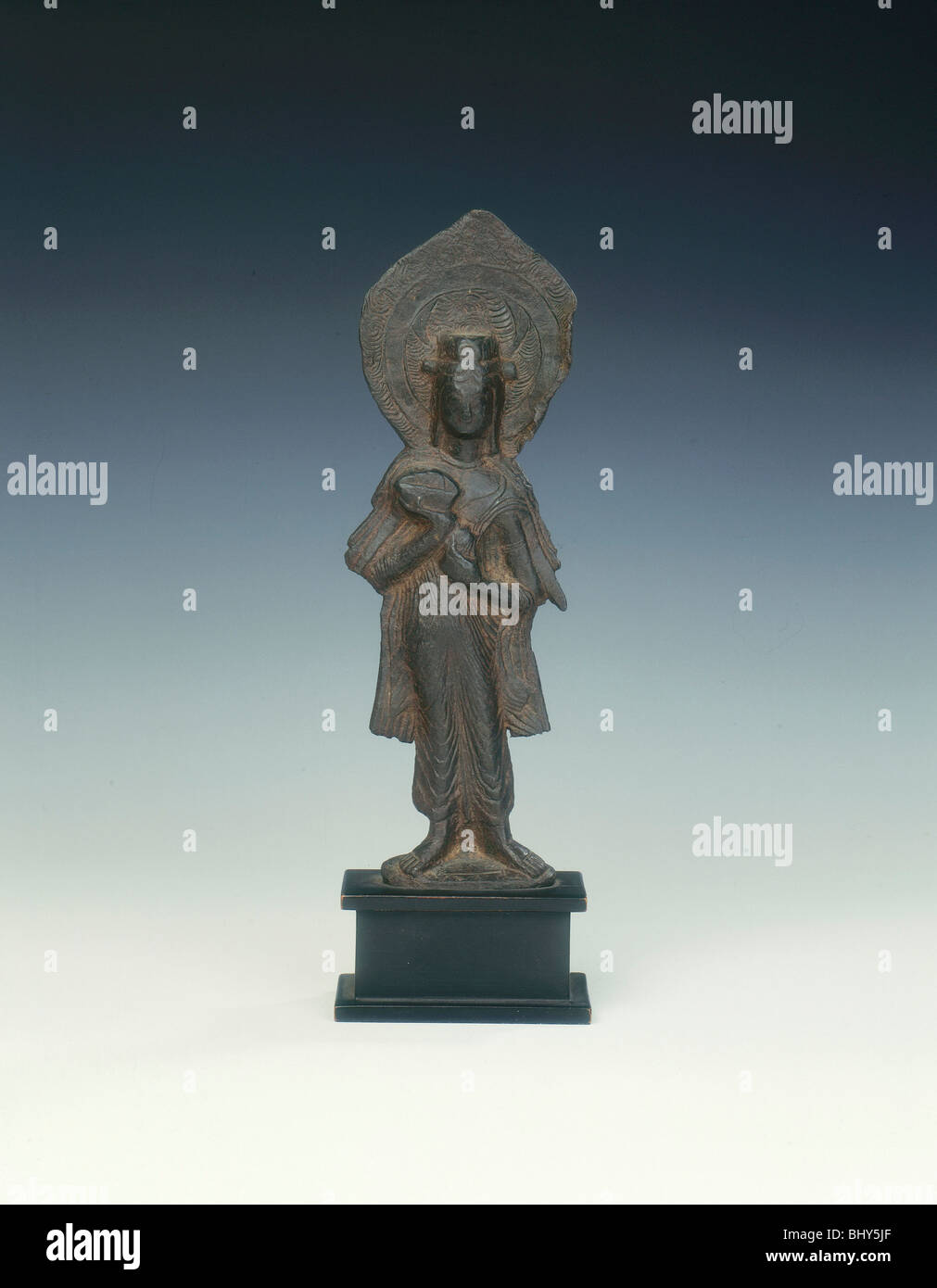 Standing bodhisattva, Six Dynasties, China, early 6th century. Artist: Unknown Stock Photo