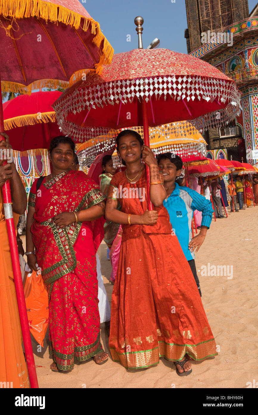 India, Kerala, Alappuzha, (Alleppey) Arthunkal, feast of St. Sebastian