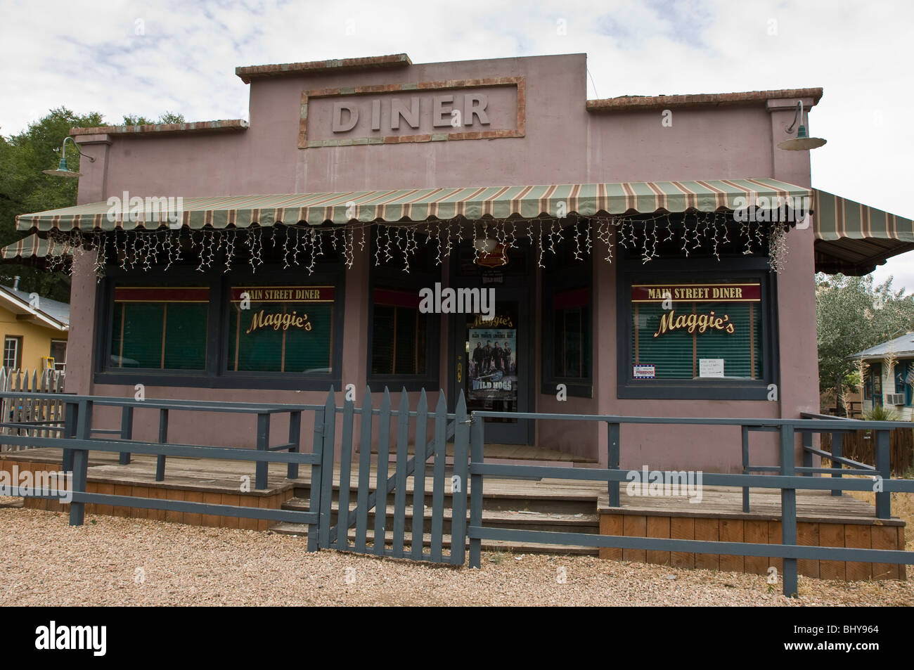 Maggie's Main Street Diner featured in movie "Wild Hogs", Madrid, New