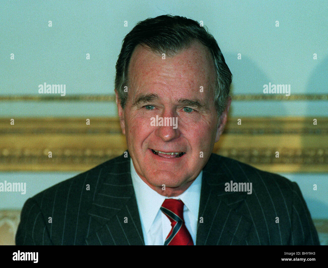 GEORGE BUSH PRESIDENT OF THE U.S.A. 28 May 1991 Stock Photo