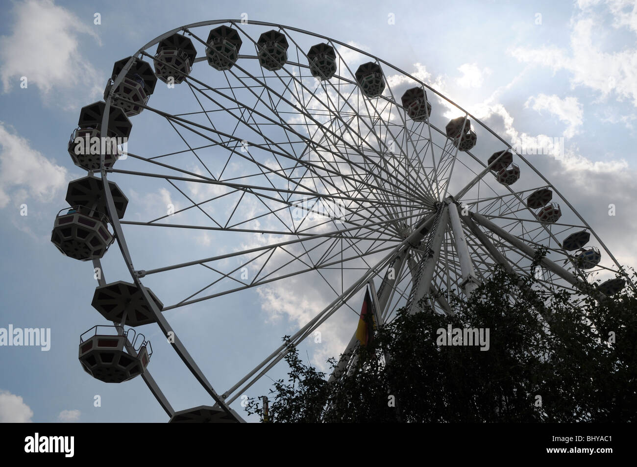 Ferris wheel in Serengeti Park, Hodenhagen, Germany Stock Photo