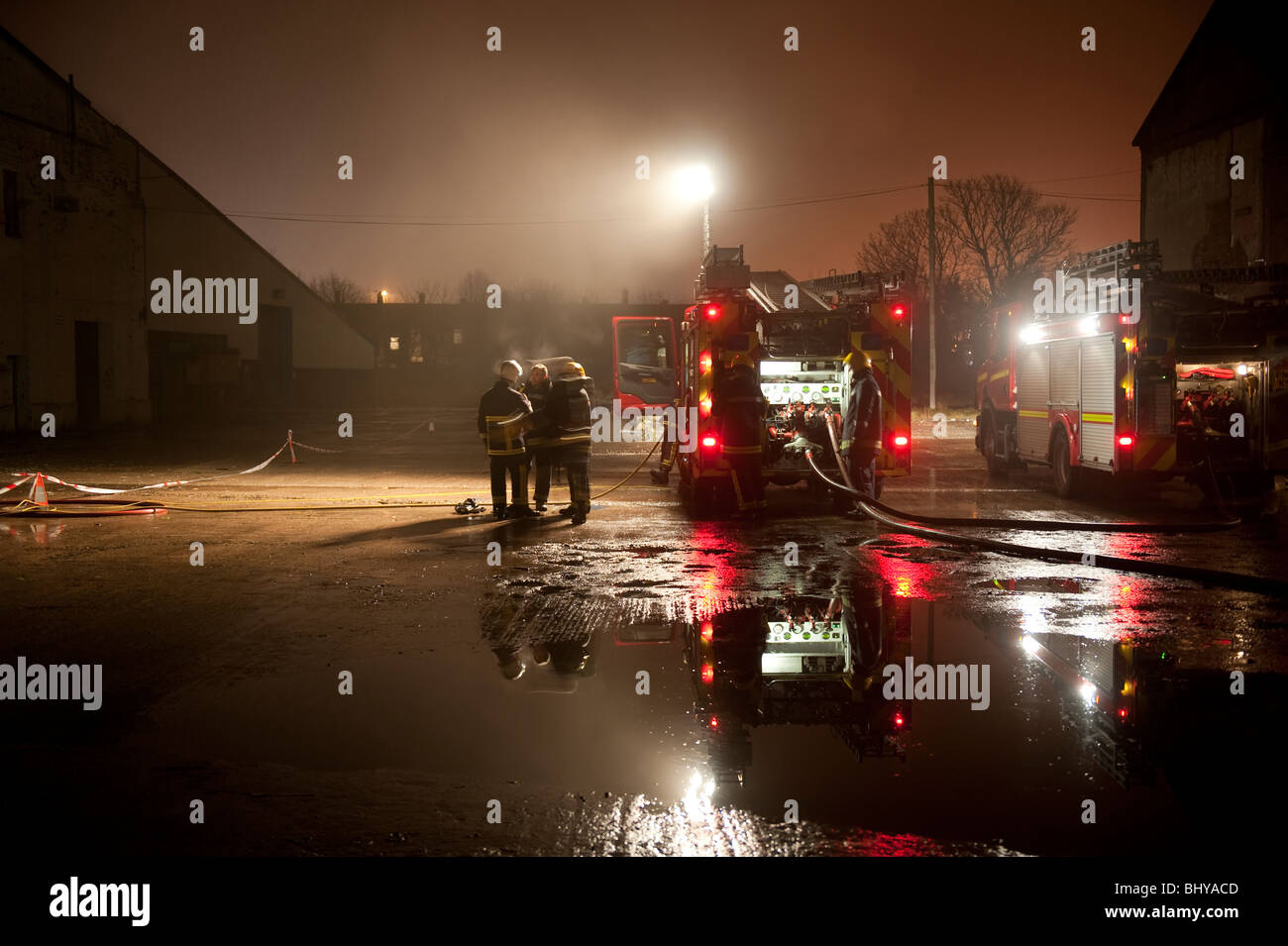 Fire rescue appliance on emergency hi-res stock photography and images ...
