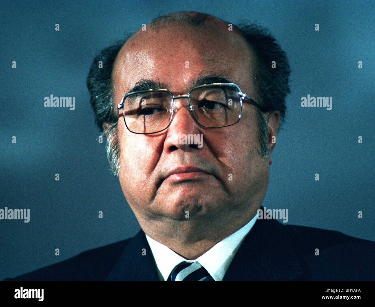 TARO NAKAYAMA FOREIGN MINISTER OF JAPAN 01 August 1991 Stock Photo - Alamy