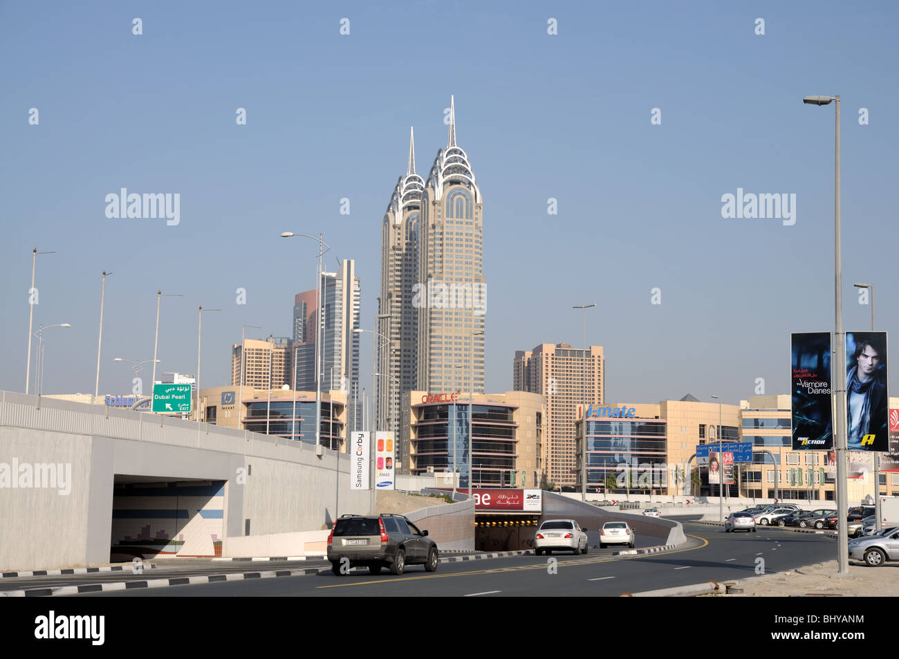 Knowledge Village in Dubai, United Arab Emirates Stock Photo Alamy