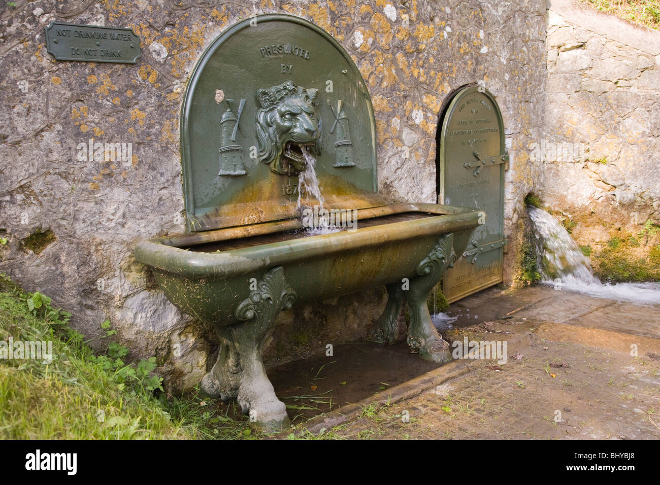 Water supply. Selborne. Hampshire. England Stock Photo Alamy